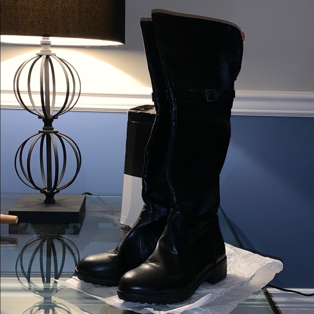 Knee high boots